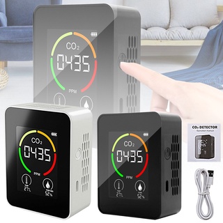 Máy Đo Chất Lượng Không Khí CO2 Carbon Dioxide 3 Trong 1