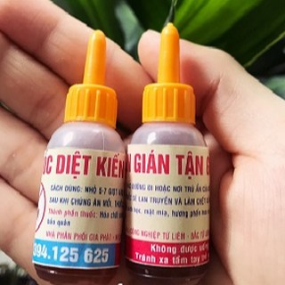 Combo 10 lọ Thuôc Diệt Kiến-Gián Sinh Học An Toàn Hàng Việt Nam