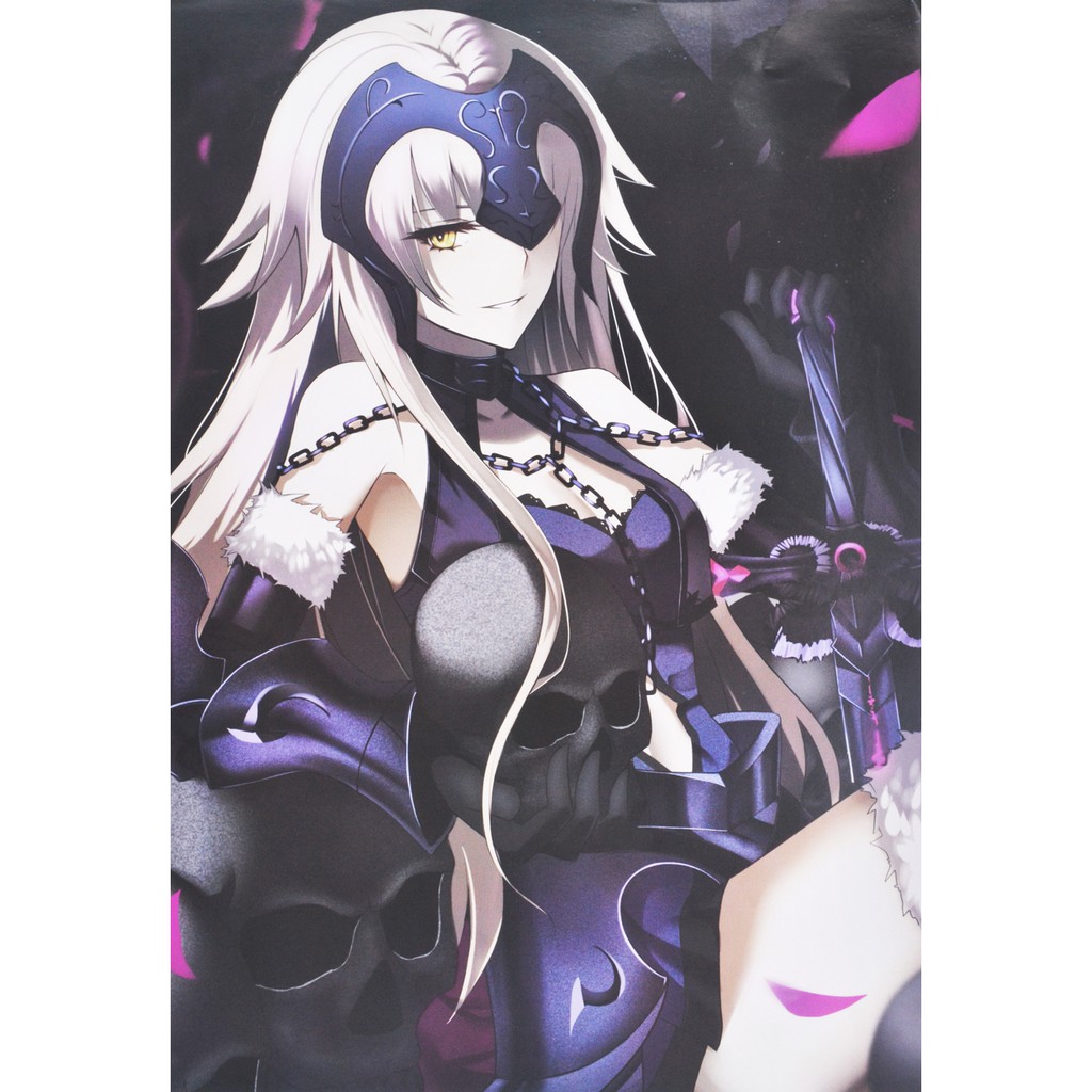 Bộ 8 tấm poster áp phích Anime 43x29cm - Fate/Grand Order Jeanne d'Arc [PKA] [KS23]