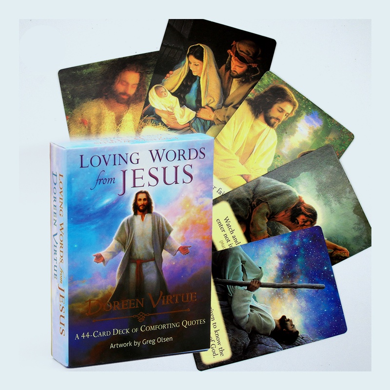 Loving Words from Jesus Bộ Thẻ Bài Trò Chơi Jesus A 44 Độc Đáo