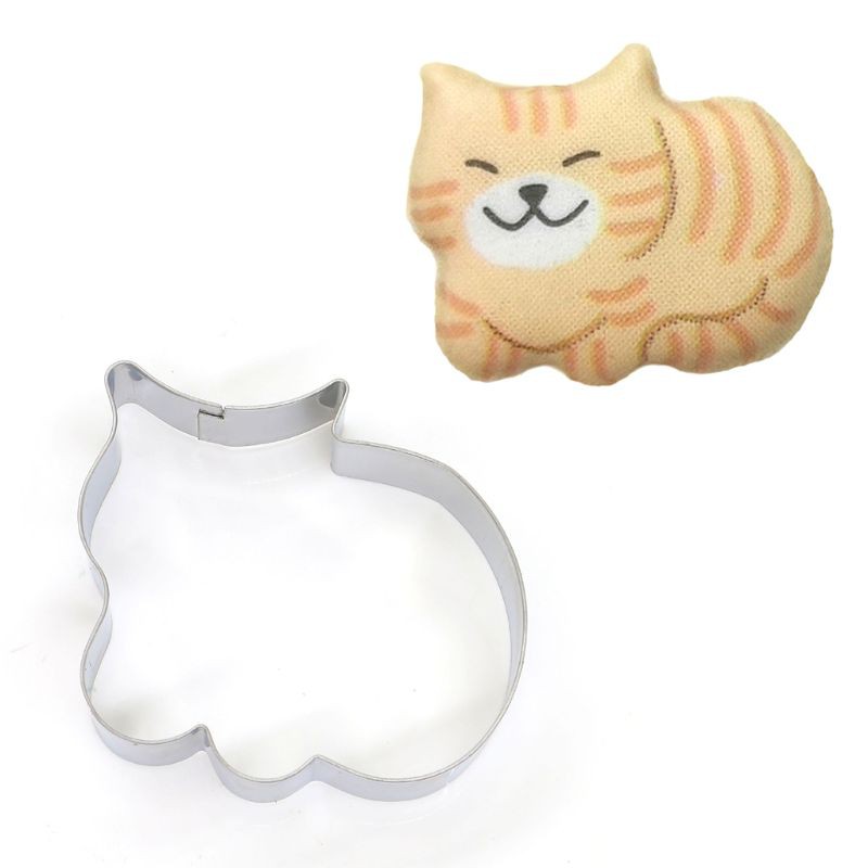Set 5 Khuôn Cắt Bánh Quy Hình Mèo 3d