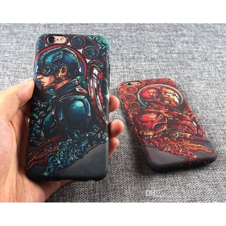 ốp lưng iphone 6/6 plus/7/8/7 plus in hình -nhựa cứng 3d-giá xưởng -siêu anh hùng