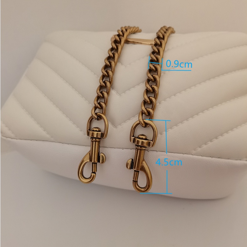 Dây Xích Kim Loại Đeo Chéo Vai / Túi Xách Thời Trang Cổ Điển  dây xích túi xách     quai túi xách thay thế    dây xích túi xách thay thế     dây túi xách
