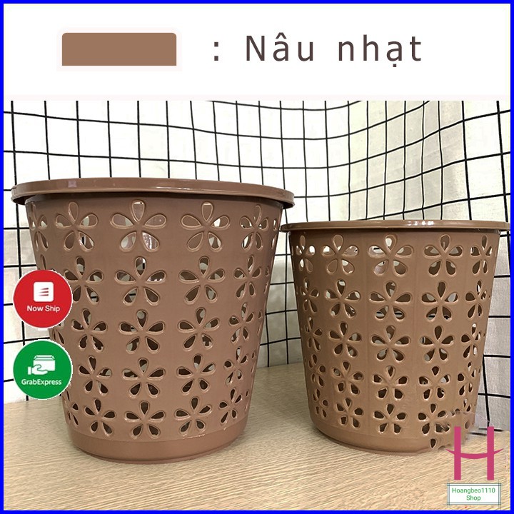 Sọt nhựa hoa văn Kiến Thành đựng đồ đa năng tiện dụng, nhỏ gọn { H }