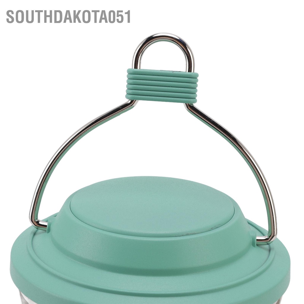 Southdakota051 Đèn lều cắm trại ngoài trời chạy pin cổ điển với ngọn lửa ánh sáng đỏ và trắng