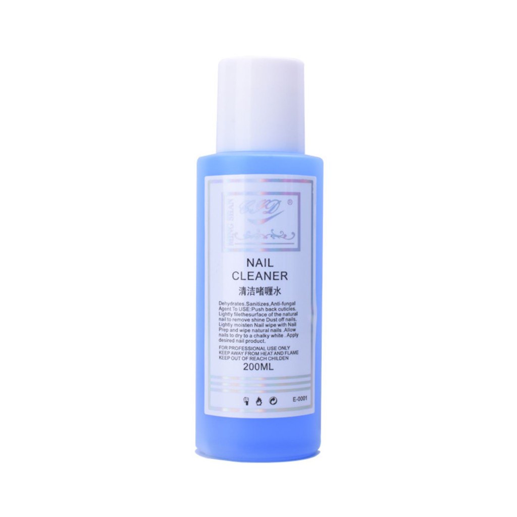 Nước lau gel nail cleaner dùng cho nail 200ml