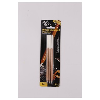 Bút chì trắng Mont Marte White Charcoal - 3 chiếc (pcs)
