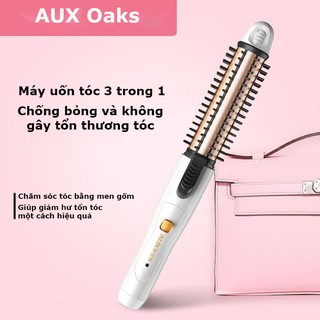 Máy uốn tóc AUX-S209S phiên bản nâng cấp uốn xoăn duỗi thẳng đẹp tự nhiên ngăn ngừa hư tổn bảo vệ tóc