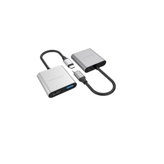BỘ CHIA HUB USB-C 3 IN 1 HDMI 4K HYPERDRIVE HD259A