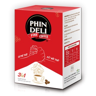 Cà phê hòa tan PhinDeli 3in1