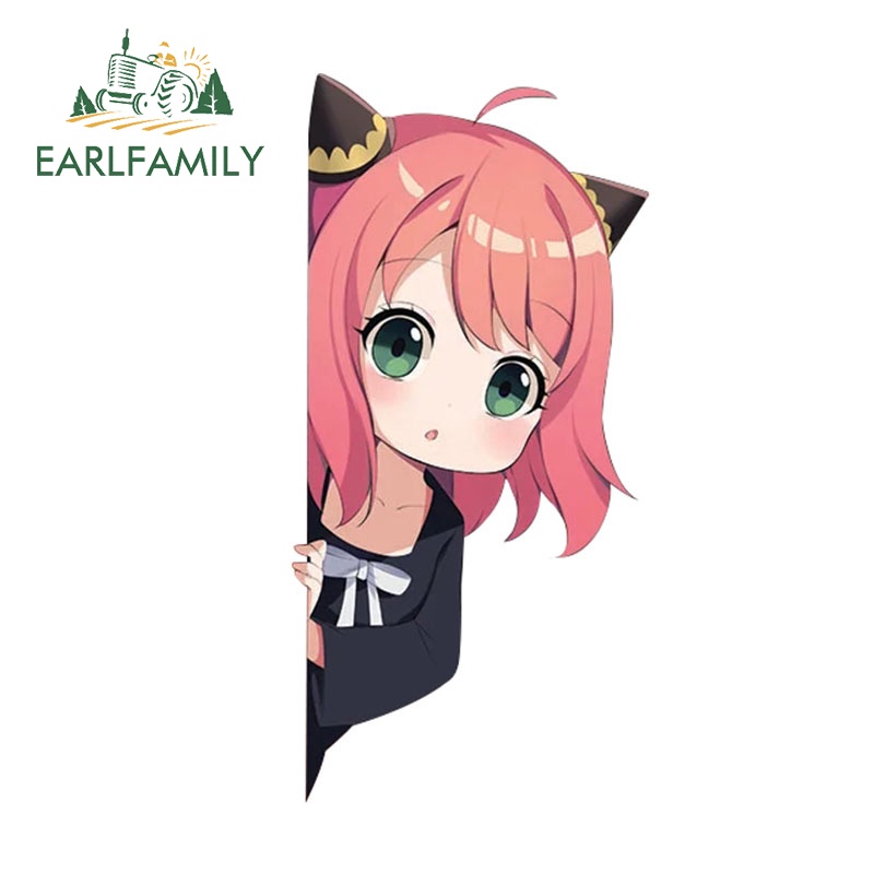 Đề Can vinyl Dán Trang Trí Thân Xe Hơi / Tải Chống Thấm Nước Kích Thước 13cm x 6.4cm In Chữ earlfamily