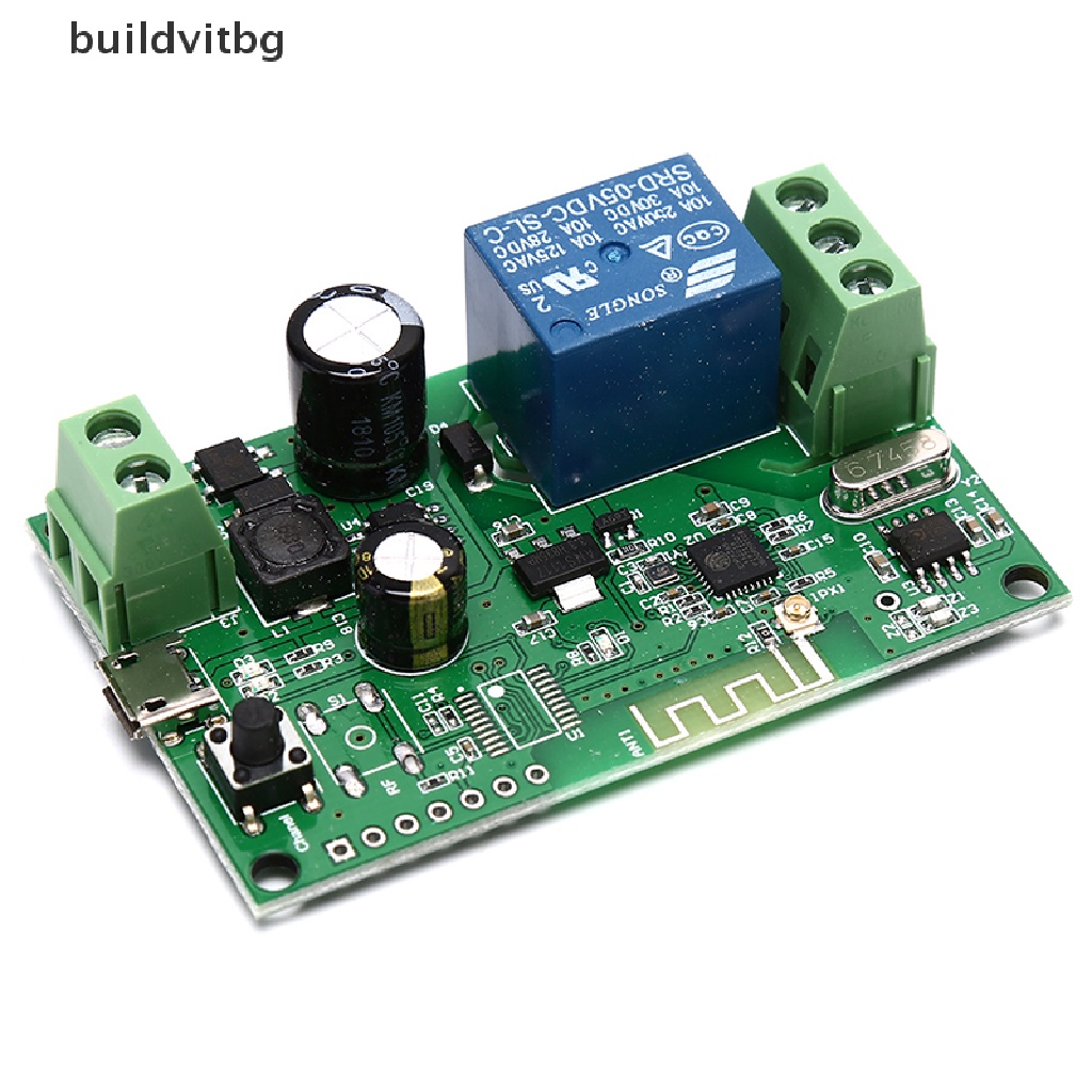 Mô Đun Công Tắc Sonoff 5V-12V Không Dây Thông Minh Kết Nối WiFi Điều Khiển APP