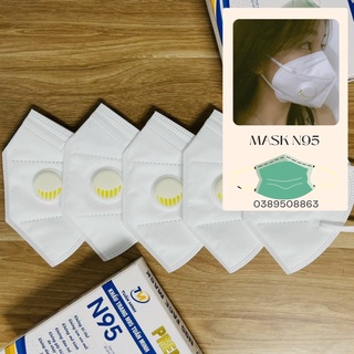 Khẩu trang n95 có van 5 lớp cao cấp chất lượng