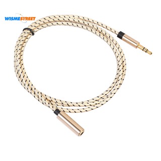 0.5/1/1.8/3/5M Headphone Extension Cable Jack Cord