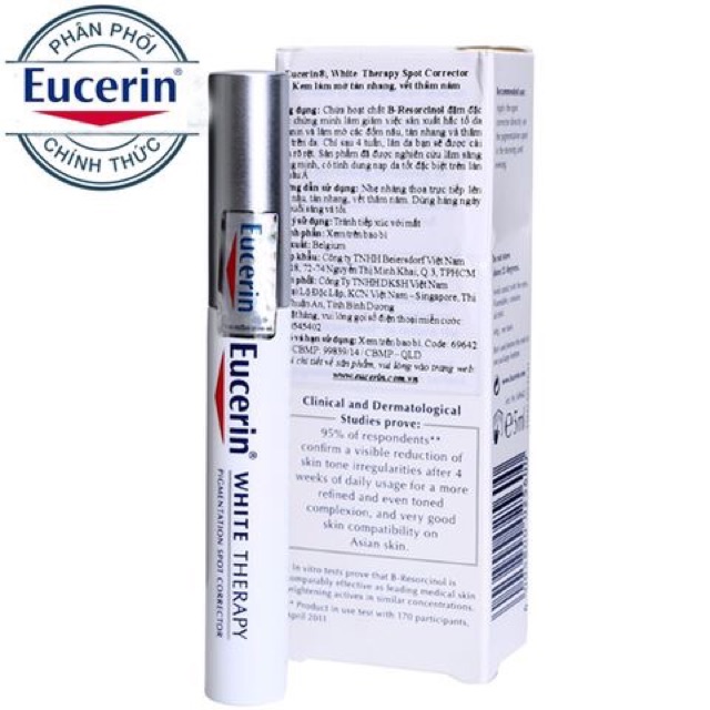 Kem chấm đốm nâu Eucerin WHITE THERAPY Clinical Spot Corrector