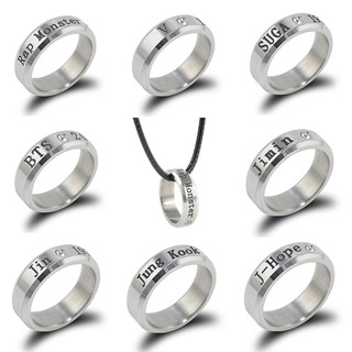 Nhẫn khắc tên các thành viên BTS