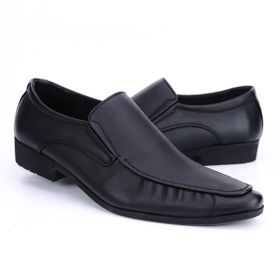 Giày nam công sở, giày lười nam da bò thật IS015, da mềm, đi êm, phong các lịch sự phù hợp 4 mùa