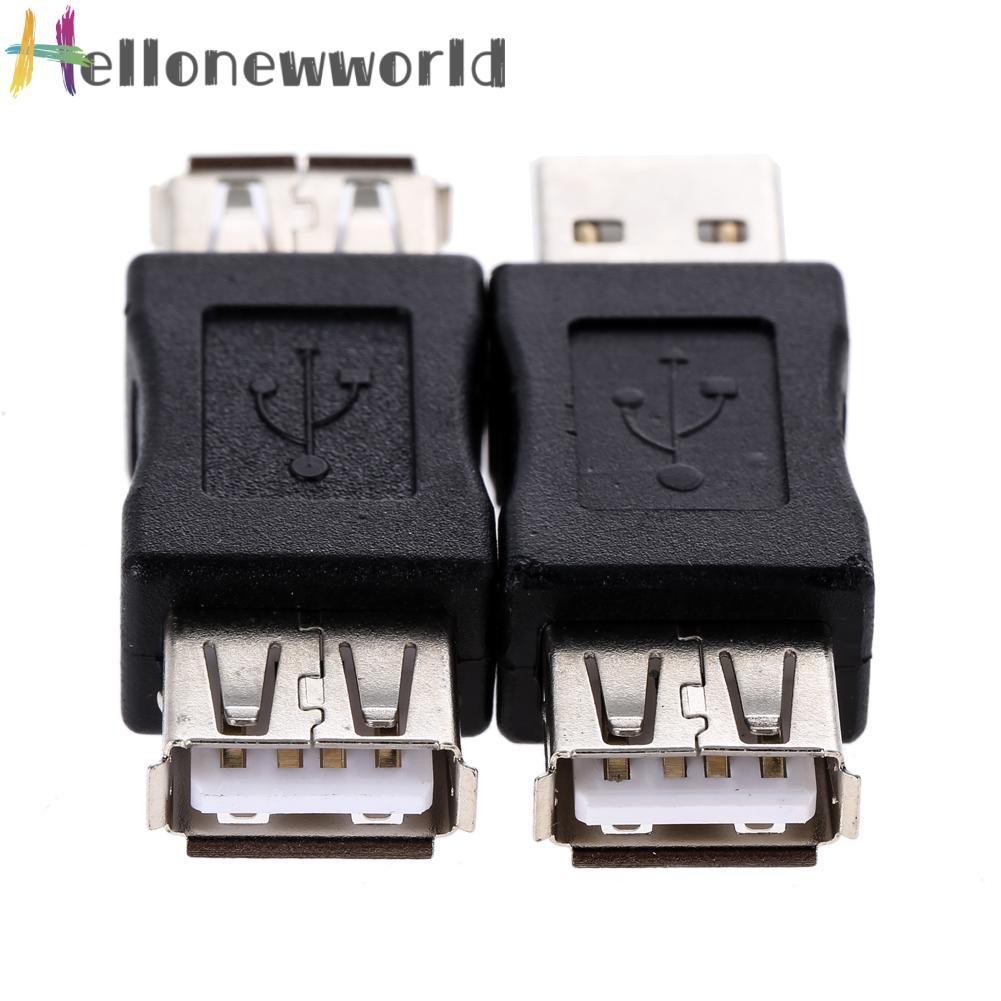 Hellonewworld 10pcs OTG 5pin F/M Changer Adapter Converter USB Male to Female Micro USB