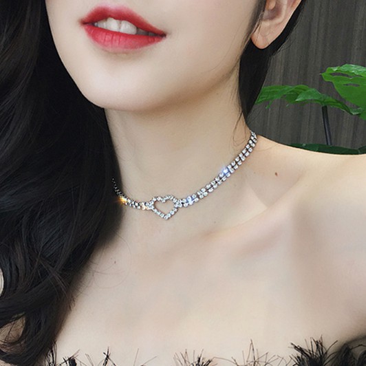 Choker đính đá hàng Quảng Châu