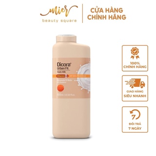 Sữa Dưỡng Thể Dicora Urban Fit Vitamin B Hạnh nhân & Các Loại Hạt 400ml