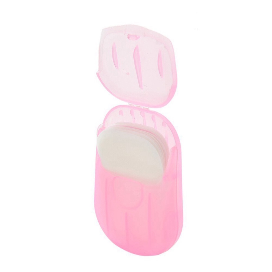 Hộp Xà Bông, Xà Phòng Giấy Khô Rửa Tay Nhỏ Gọn Mang Đi Du Lịch DANA