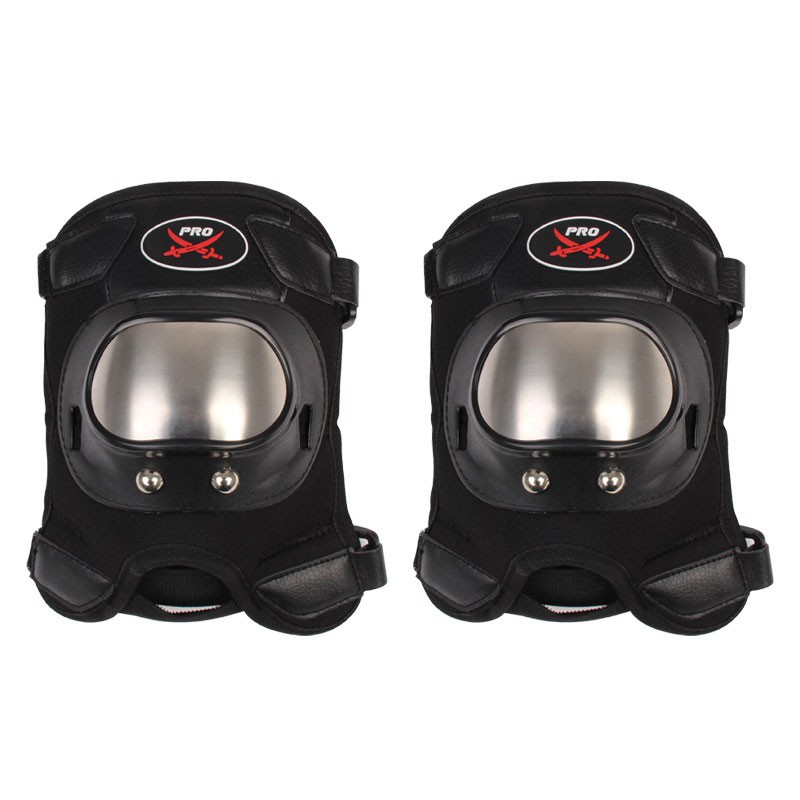 Giáp Gối Inox ProX - Probiker Đi Phượt (2 Chân Loại Ngắn)