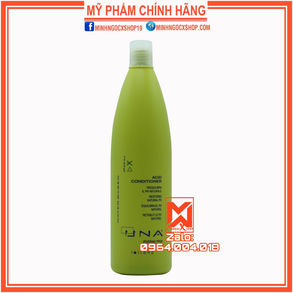 ROLLAND DẦU XẢ CÂN BẰNG TÓC ROLLAND UNA ACID 1000ML CHÍNH HÃNG