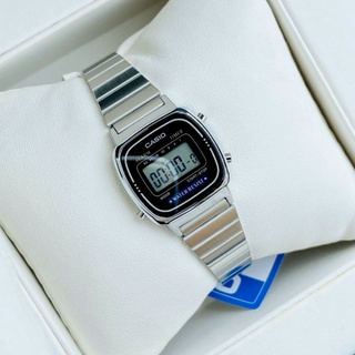 Đồng hồ nữ CASIO LA670 dây kim loại cao cấp giá rẻ
