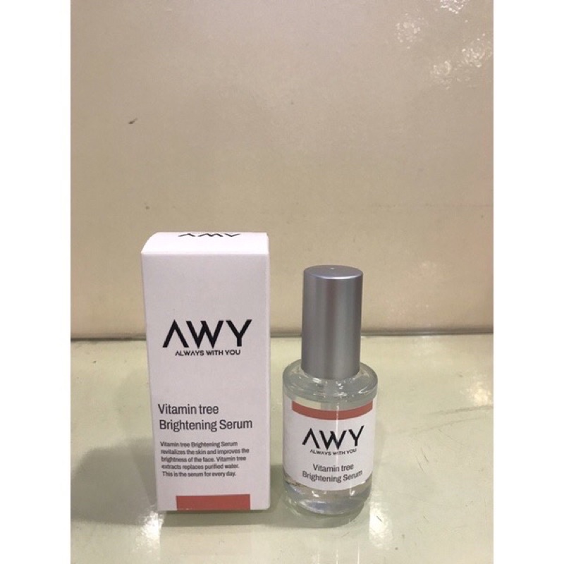 (VOUCHER GIẢM 150k)SERUM VITAMIN TREE BRIGHTENING SERUM AWY - SÁNG DA NGỪA NÁM DÙNG TỐT SAU LASER