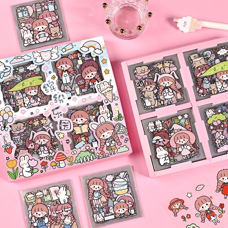 | Miếng Dán Nhiều Sticker Siêu Cute Dành Cho Các Dòng Máy Tính Casio,Vinacal,Laptop,Đàn Guita…