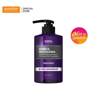 Kem Ủ Tóc Kundal Honey & Macadamia Pink Grapefruit 500ml