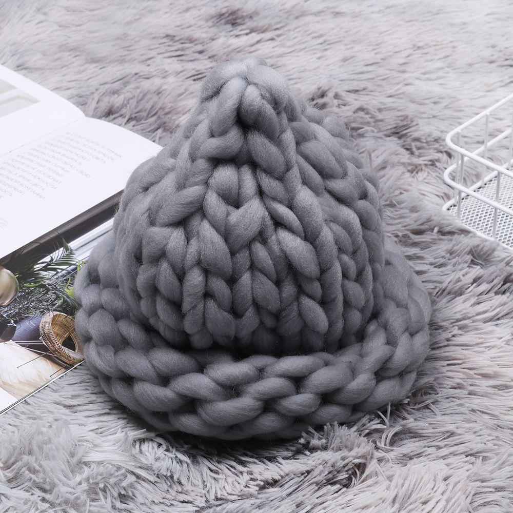 Mũ Beanie Dệt Kim Màu Sắc Nhã Nhặn