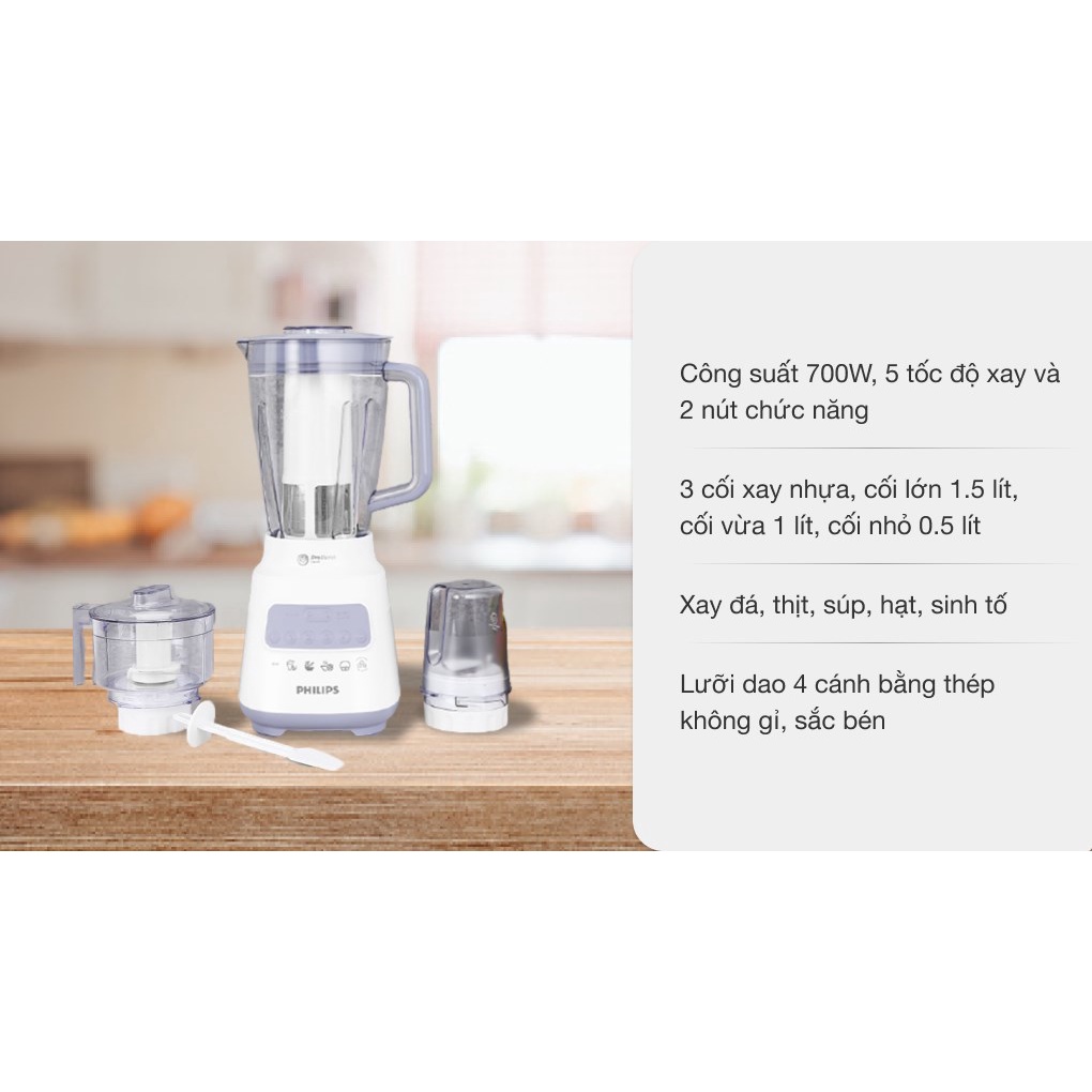 Máy xay sinh tố Philips HR2223/00