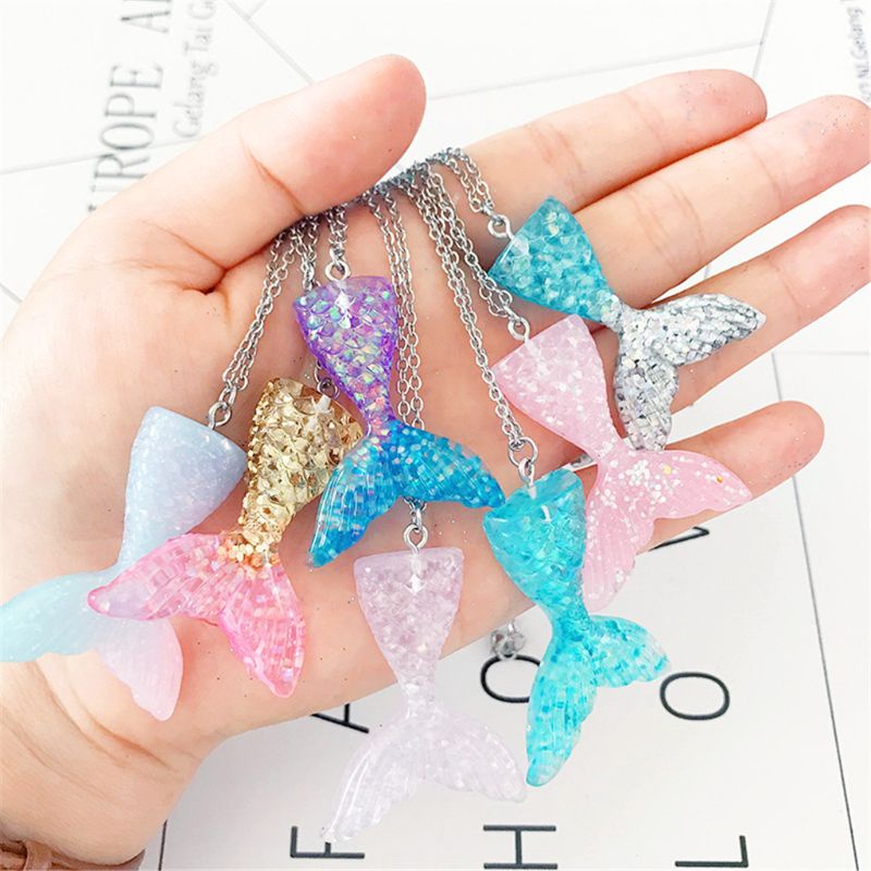 Phụ Kiện Đuôi Cá Dùng Làm Móc Khóa / Vòng cổ / Điện Thoại Diy