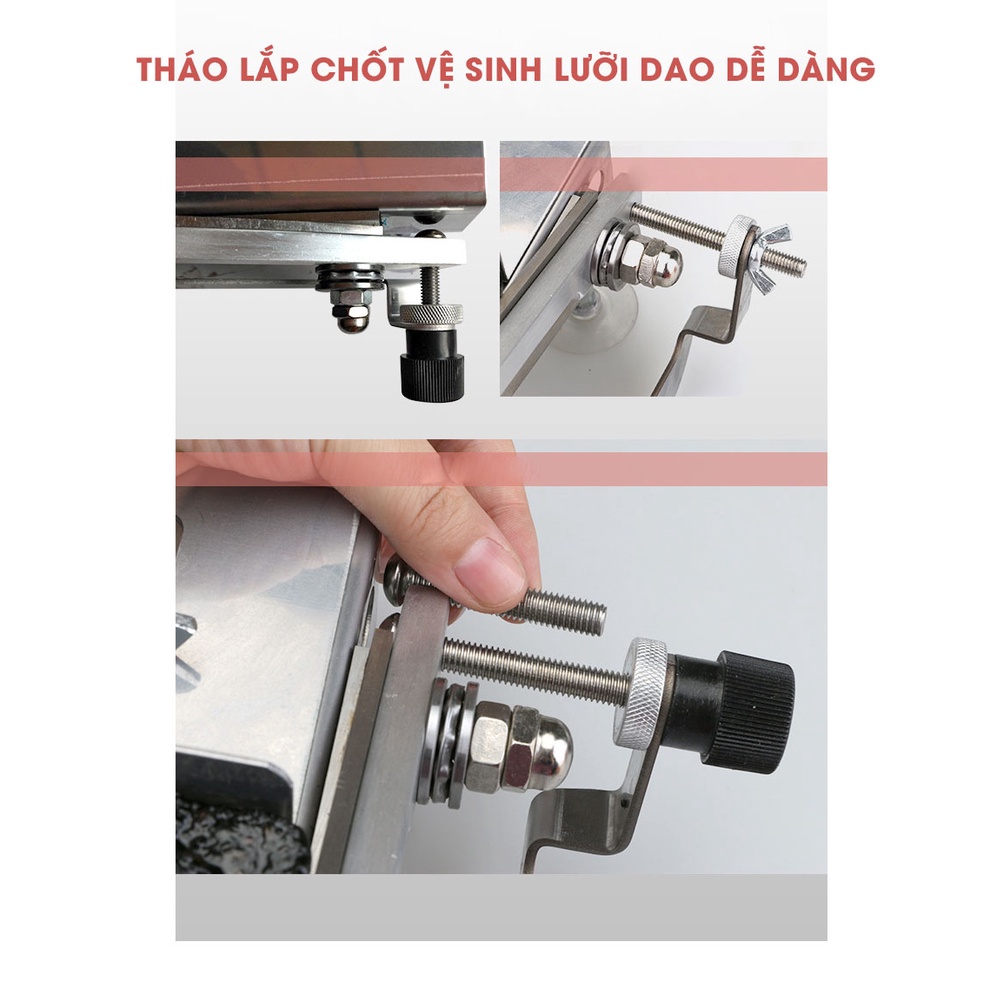 MÁY THÁI THỊT ĐÔNG LẠNH - CẮT THỊT ĐÔNG - MÁY CẮT THỊT GÀ - Dao Cắt Thịt Làm Bếp Đa Năng