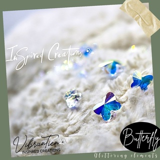 Pha lê Áo Swarovski bướm 8mm/10mm