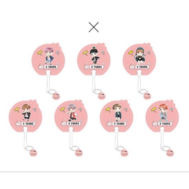 Quạt cầm tay BTS