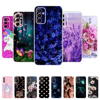 Ốp Điện Thoại TPU Dẻo In Họa Tiết Hoạt Hình Bông Hoa Xinh Xắn Cho Samsung Galaxy M23 5G Samsung M23 M 23 5G