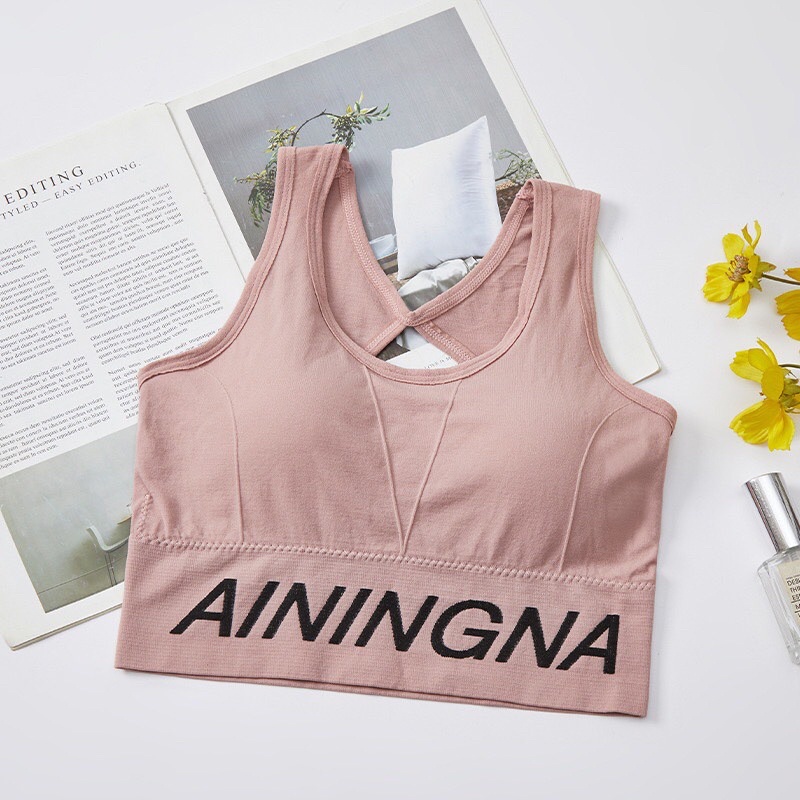 ÁO CROPTOP BRA chữ xinh xắn siêu yêu