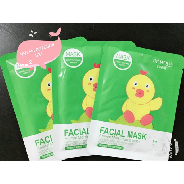 Combo 50 mặt nạ trắng da