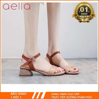 Giày cao gót nữ 3cm dáng Hàn Quốc