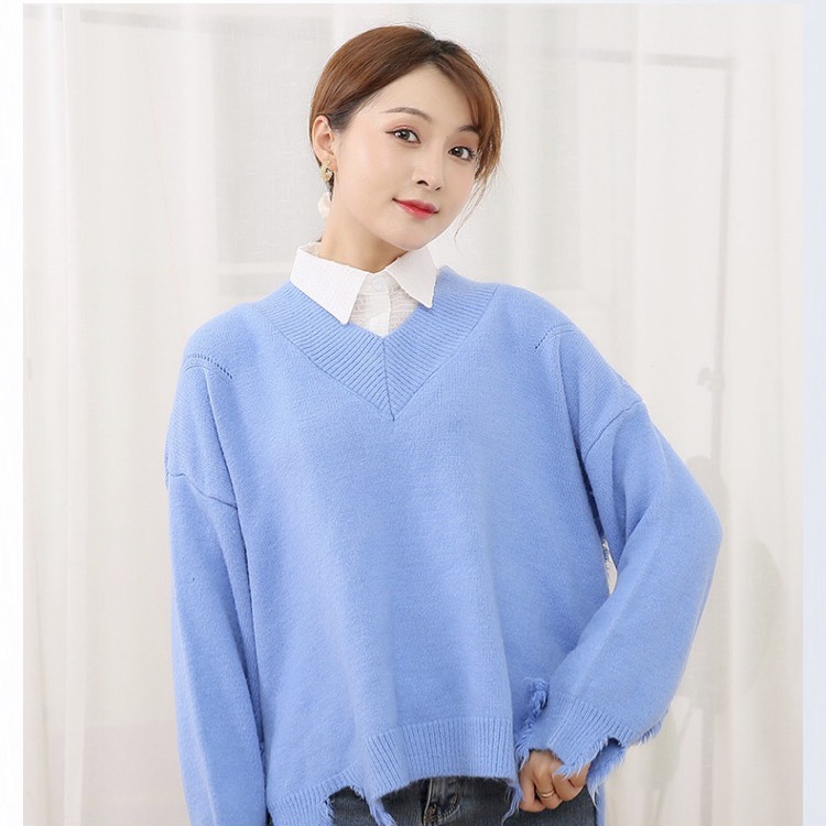 Cổ áo sơ mi giả tháo rời cho nữ mùa thu đông màu trắng trơn phối áo đầm công sở thời trang - Mã CD01 The Collar Box