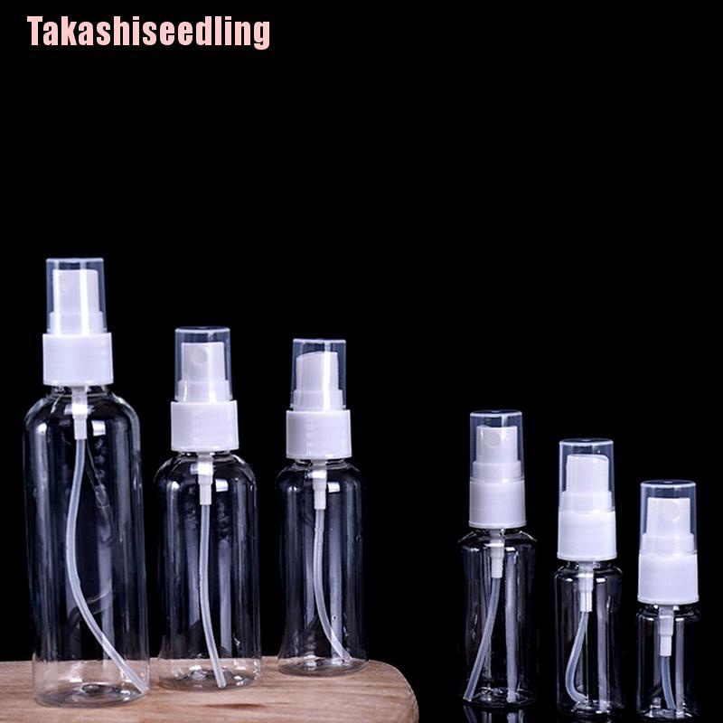 Bình Xịt Rỗng Bằng Nhựa Trong Suốt Tiện Lợi 30 / 50 / 100ml