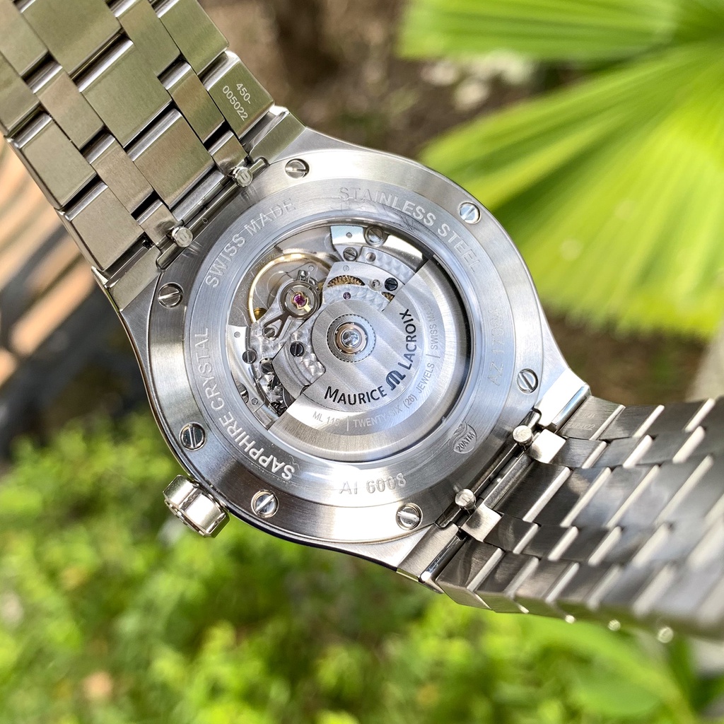 Đồng hồ Nam MAURICE LACROIX AIKON BLUE  AI6008-SS002-430-1 [ Chính hãng ]