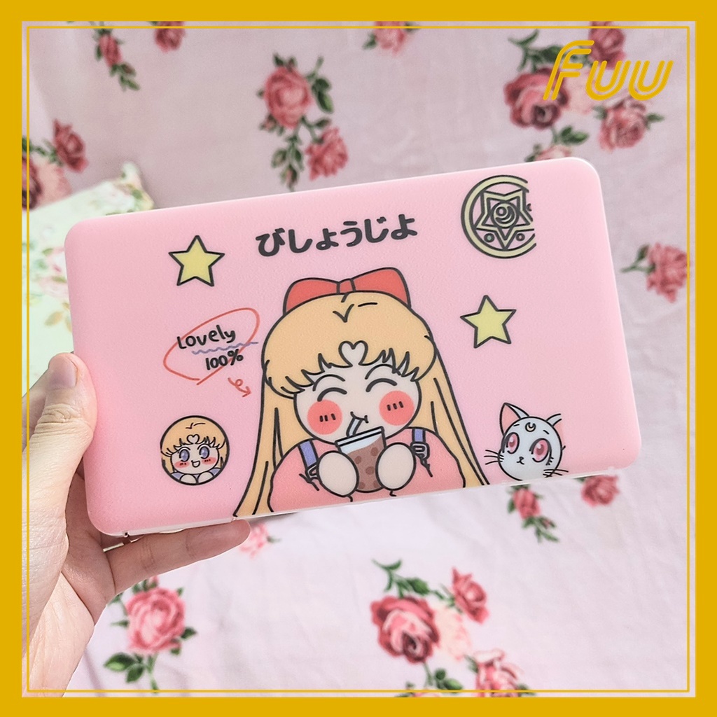 Hộp đựng khẩu trang Thủy Thủ Mặt Trăng (Sailor Moon) mẫu 1