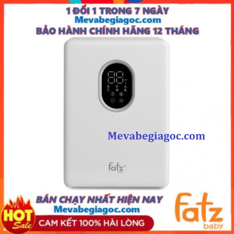 MÁY TIỆT TRÙNG SẤY KHÔ UV UVC LED CAO CẤP - 19L - FATZ FATZBABY KING 3 - FB4733BT