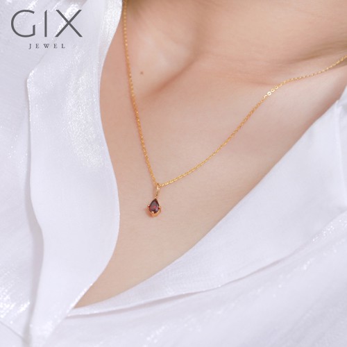 Mặt dây chuyền đá hình giọt nước cao cấp Gix Jewel MDC12