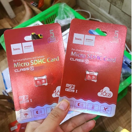 Thẻ nhớ Micro SD Hoco Class 10 chính hãng dung lương 4gb 8gb 16gb bảo hành 1 đổi 1 - SATOPA OFFICIAL