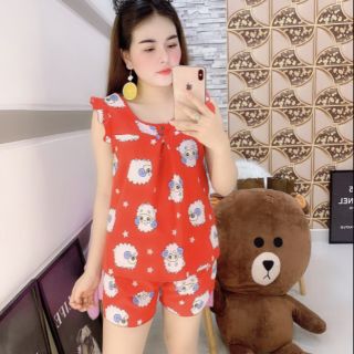 Bộ đùi cánh tiên mặc nhà cực mát