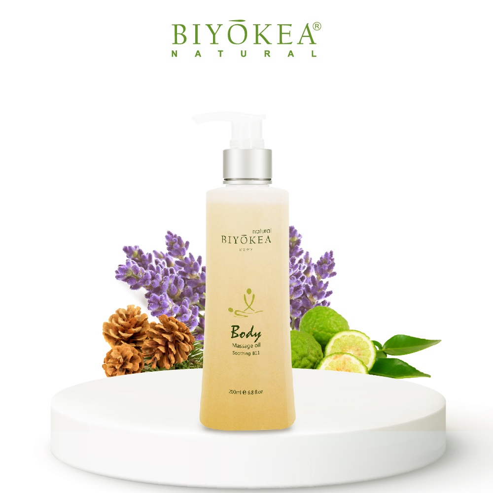 Dầu Massage Body Biyokea Premium Soothing B11 Thư Giãn, Dưỡng Ẩm, Sáng Mịn Da